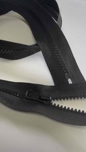 Bag Zipper #5 – 32 Inches length color Black Hard Plastic Teeth