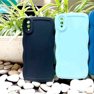 Case Vivo 1804 Softcase Gelombang Camera Protection Vivo V11 Pro