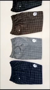 Celana Pendek Dewasa Muat Sampai BB -+80 Kg, Celana Pendek Kotak-Kotak, Celana Pendek Tartan, Celana Pendek Murah, Celana Pendek Harian