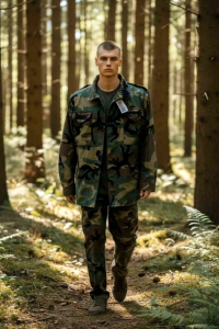 jacket field m-65 ลาย woodland USแท้ ของใหม่