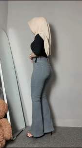 Celana Jeans Cutbray Wanita Highwaist Terbaru / Celana Cutbray Jeans Wanita Highwaist / Celana Cutbray Highwaist Wanita