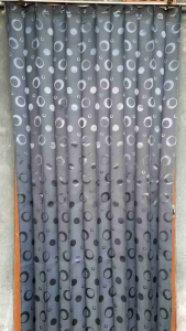 Gorden Plisket Motif Polkadot Model Canatolan Kawat