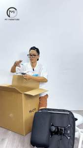 Ghế công thái học LUNAR M1- Ghế học tập làm việc Ngã lưng thư giãn có tích hợp gác chân