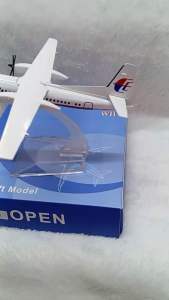 Malaysia fokker50 Airplane Diecast Aircraft Model Toy Collection