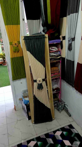 Gorden jendela gorden kupu-kupu hordeng murah paket lengkappulsetbesi setik