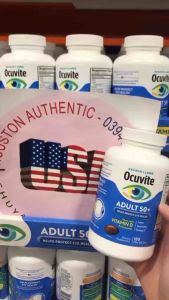 [ ĐỦ BILL STORE + AIR] Viên Uống Bổ Mắt Ocuvite Adult 50+ Eye vitamin & Mineral _ Live mua hàng tại Mỹ