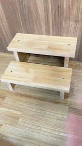Kệ gỗ 2 tầng kê tượng phật đồ phong thuỷ trang trí đa năng