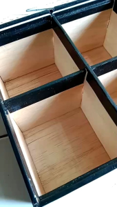 kandang jangkrik aduan 10 slot triplek / kandang jangkrik plywood / rumah jangkrik kalung