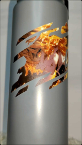Louie Lumiere Collection Medium Splash waterproof scratch proof laminated matte finish sticker