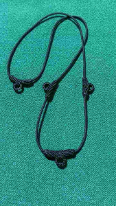 สร้อยคอเชือกร่ม 4ห่วงยาว2426นิ้ว
