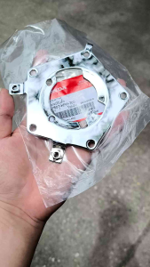 ล็อคปั้มติ๊ก Wave125 บังลมไฟเลี้ยว ชุบโครเมียมหนาๆแท้ชูบเงา