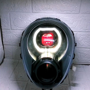 Reflektor Lampu Depan Motor Honda Scoopy karbu Model Custom Biled matrix X1 45 inch Cahaya Super Terang