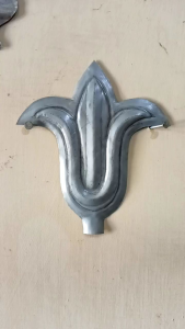 Ornamen pagar motif Daun flamboyan Uk135x12cm 2muka depan belakang