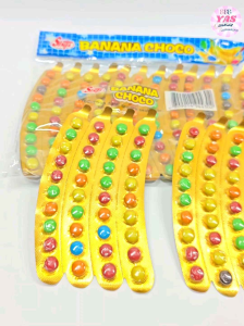 24pcs BANANA CHOCOLATE/loot bag fillers / paninda / giveaways / party favors.