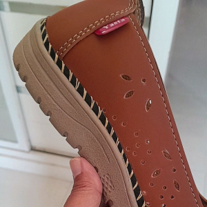 Promo 2 2 Oclia  Yasta Sepatu Casual Slip On Flat Wanita Aulia 26 Tan Oclia Yasta SAMPAI 42