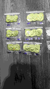 15mm/20mm Coin Beads thin Gold/Silver(20pcs)