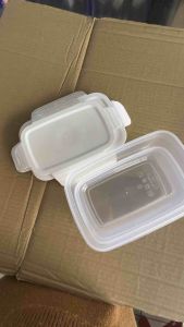 JOYEASE Food Grade Container 850/1400ML Transparent Fridge Food Storage Containers Fresh Vegetable Fruit Refrigerator Storage Box Kitchen Organizer