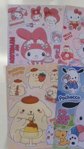 Set 6 nhân vật Kuromi melody hello kitty…