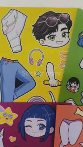 Set 8 sticker Kpop demon Hunter chibi