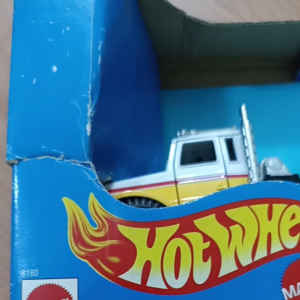 Hot wheels Mighty Rigs - Trailer Separates from Cab / Doors Open and Close (Box not Mint- may have soft corners Crease  Torn)