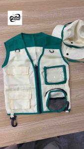 【Ready Stock🇲🇾】Safari Explorer Zoo Keeper Role Play kids Costume儿童户外探险家服装马甲帽子儿童露营装备角色扮演- 261/262