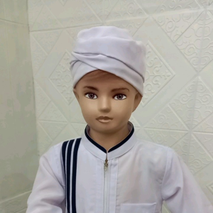 Gamis jubah koko muslim anak putih terbaru terkini hanya di walaziz colection termurah grosir