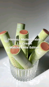 Hanasui Mattedorable Lip Cream Matcha Latte Edition