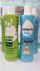 Sữa Tắm Gội LACTACYD BABY. Lưu Hương Bền Lâu. Giúp Bé Thư Giản. Chai 250ml.
