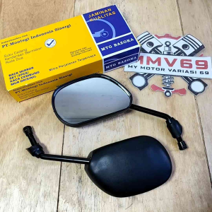 SPION YAMAHA MIO VEGA R /ZR STANDART ORI MONTEGI KACA ORIGINAL