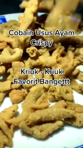 (1 KG) KERIPIK USUS AYAM SUPER GURIH RENYAH