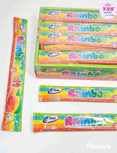 30pcs RAINBOW GUMMY BELT BOX/ loot bag fillers / paninda / giveaways / party favors.