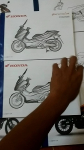 สมุดภาพอะไหล่ Honda Forza350 ( ปี 2020-2022 )