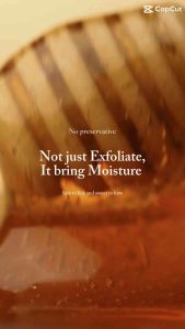 MIREI Premium Natural Exfoliating Face & Lip Scrub with Organic Brown Sugar Coconut Oil Honey and Lime - Single Pack