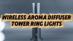 MIRIS ESSENTIALS - TOWER Ring Lights Home Nebulizer | Waterless Aroma Diffuser | Wireless | Battery Rechargeable | Remote Control | Pure Essential Oils | Aromatherapy Perfume. MBS Hotel Mall Perfume Aromatherapy