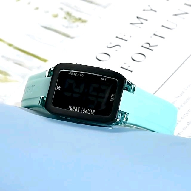 Jam Tangan Wanita Digital Jonas Jasmin Original Tahan Air
