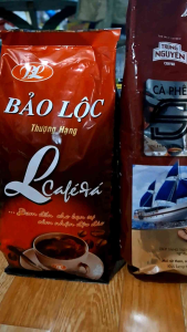 combo 2 gói cà phê pha phim trung nguyên chữ S rang xay+cà phê bảo lộc thượng hạn gói 500g mix trộn đều pha chung cho ra ly cà phê thơm ngon đọc đáo