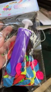 Mainan anak FANCY BALON + POMPA SET / balon jari anak set fancy [EDUFUNTOYS]