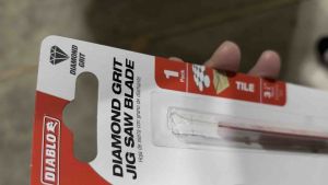 Diablo 3 in. Diamond Grit Hard Tile Jigsaw Blade