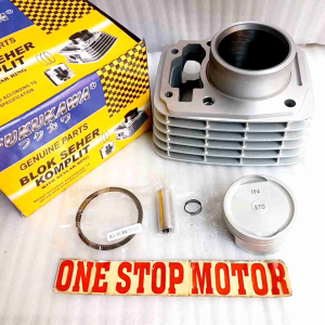 BLOK SEHER + PISTON KIT KOMPLIT HONDA MEGA PRO MONOSHOCK ORIGINAL ORI ASLI FUKUKAWA