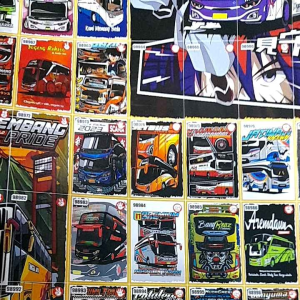 3 PC GAMBAR GEPOK ISI 100 KOTAK GAMBAR GEPOK MOTIF CAMPUR