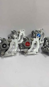 Kaliper 2 Piston Koin + Breket Disc 260MM Mio Smile Mio Soul Mio M3 Mio J Mio GT