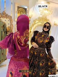 BISA COD NEW READYYY MAXI DRESS SCUBA BUNGA AKUMAH APA BY SHR BEST SELLER