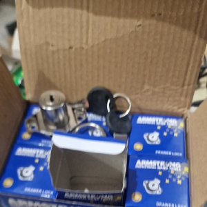(PER PIECE) Drawer Lock / Cabinet Lock Set 22mm and 16mm