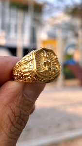 แหวนหลวงพ่อโสธร สแตนเลสเลเซอร์ 18 K เลือกขนาดได้