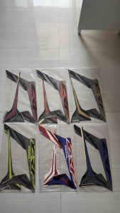 STIKER STRIPING LIS LES BODY CRF 150 L 2019 2020