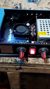 Power Amplifier Mini stereo 2x30w siap pakai cocok untuk sound miniatur