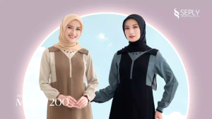 Gamis Terbaru Seply Meyra: Daily Dress & Casual