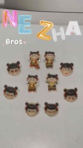 Bros Clay Karakter Nezha Lucu Pin Brooch Peniti Ne Zha Character Animasi Handmade Fashion