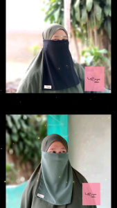 CADAR MINI niqob mini ceruti baby doll tanpa jahitan bawah mata