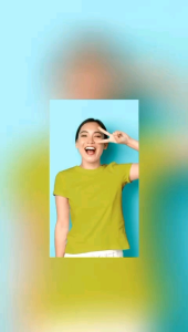 Kaos Casual Wanita Polos Babyterry dengan Kerah Bulat - Warna Solid